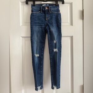 Girls size 8, Old Navy Ballerina Denim Jeggings